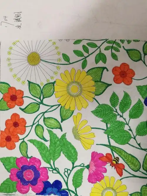 初一美术上色大赛记录 工具闪亮登场 工具篇 绘画过程是什么样的