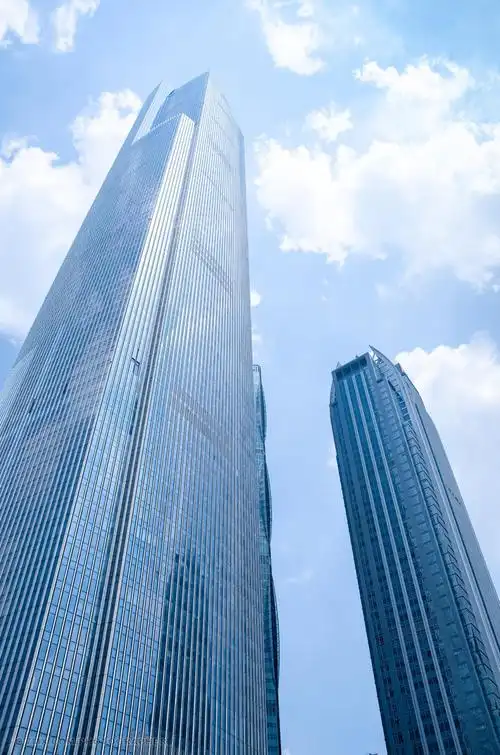 中国广州珠江新城cbd摩天大楼 建筑 天空 摩天大楼 现代建筑 高楼