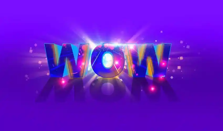 ps发光立体字效设计 wow_字体设计_90设计视频教程库