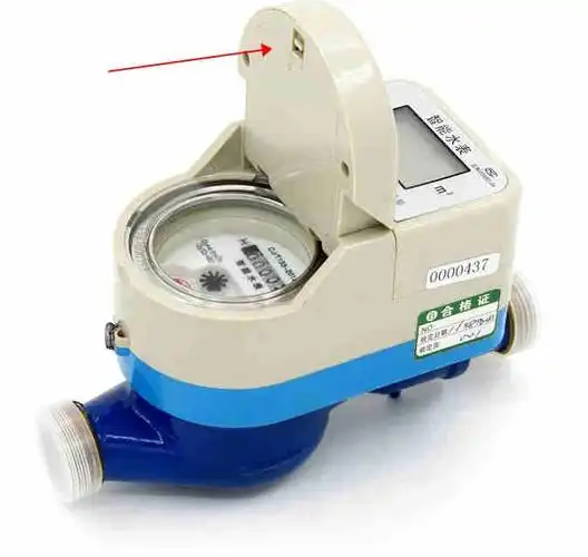 智能水表换电池图解