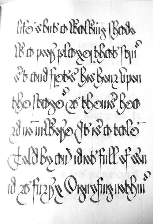 进入文艺复兴时期,印刷术的发扬,字体出现更是五花八门,进入了百花