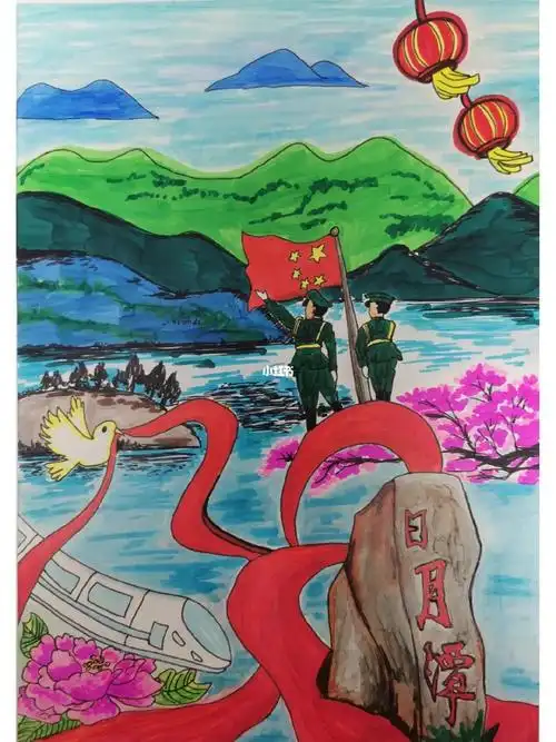 国庆  #祖国大好河山 #建国