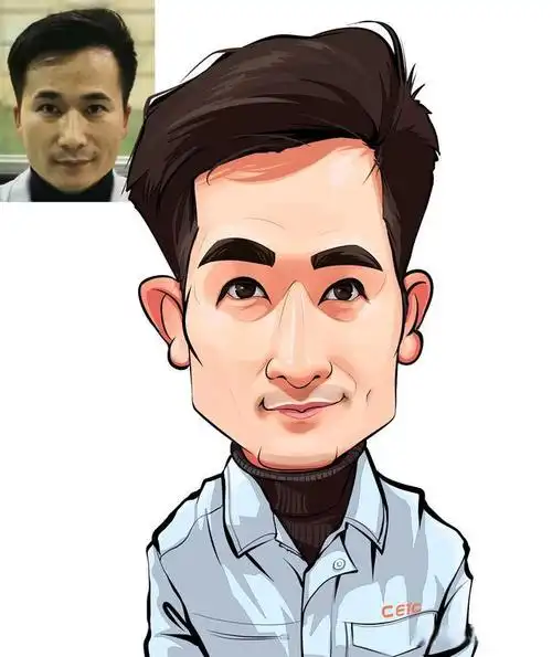 画的人物肖像漫画,单看漫像效果还是很抢眼的,造型生动,特色鲜明.