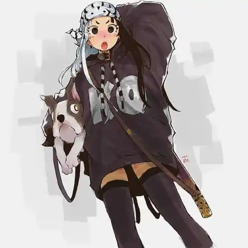 超可爱的二次元萝莉立绘人物插画,可爱又不失飒爽之气,谁不爱呢?