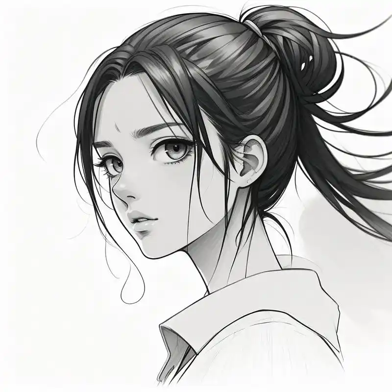 模糊感头像92|动漫女生伤感风