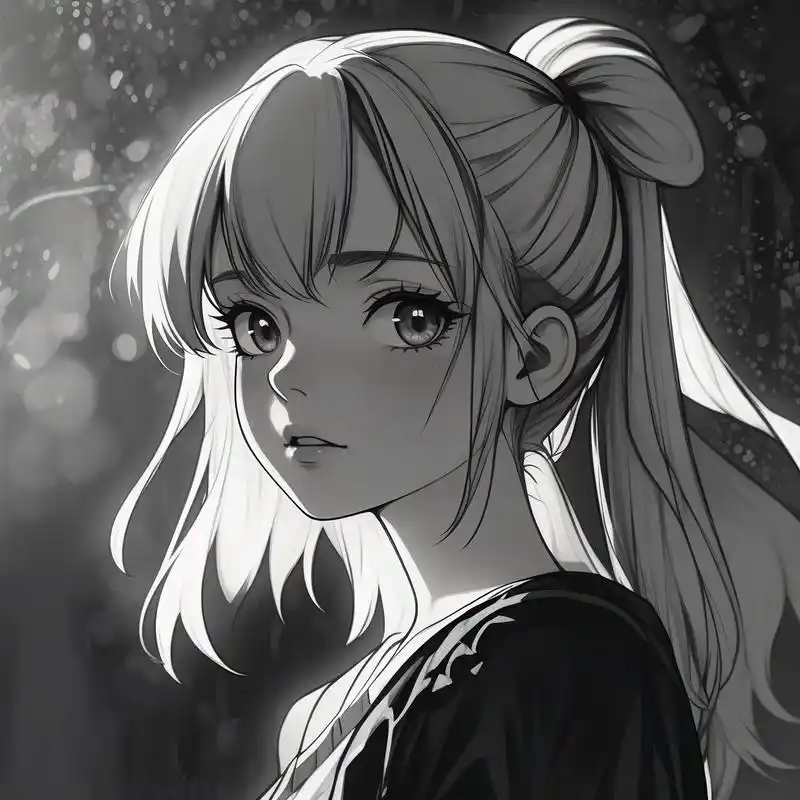 模糊感头像92|动漫女生伤感风