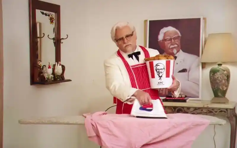 kfc趣味广告肯德基爷爷无处不在的个人鬼畜