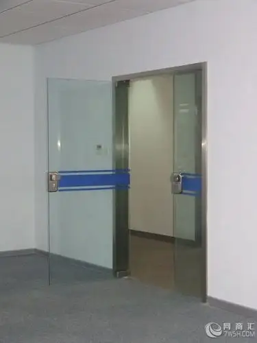 上海维修定做玻璃门 安装地弹簧 办公室玻璃隔断