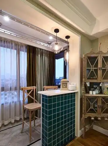 简欧现代室内吧台设计效果图片效果图 - 维客网装修效果图