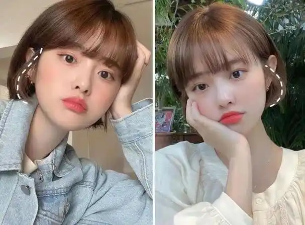 方圆脸的洋气短发 | 张可颐20年前剪好了