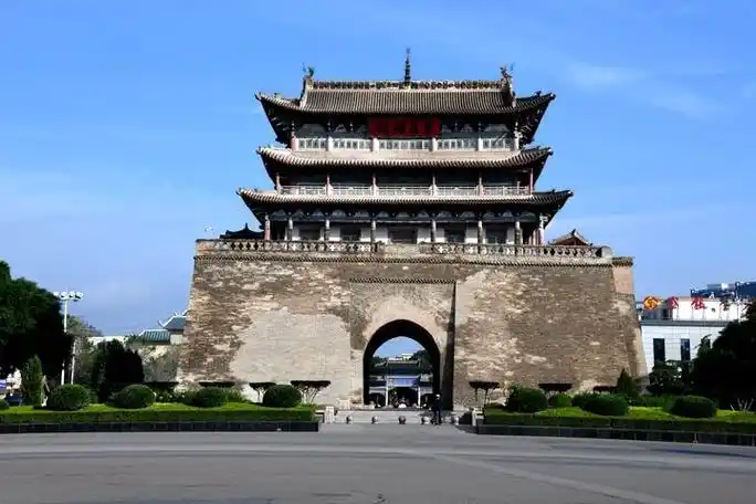 此为位于甘肃省定西市陇西县的威远楼.新华社发(张爱平 摄)