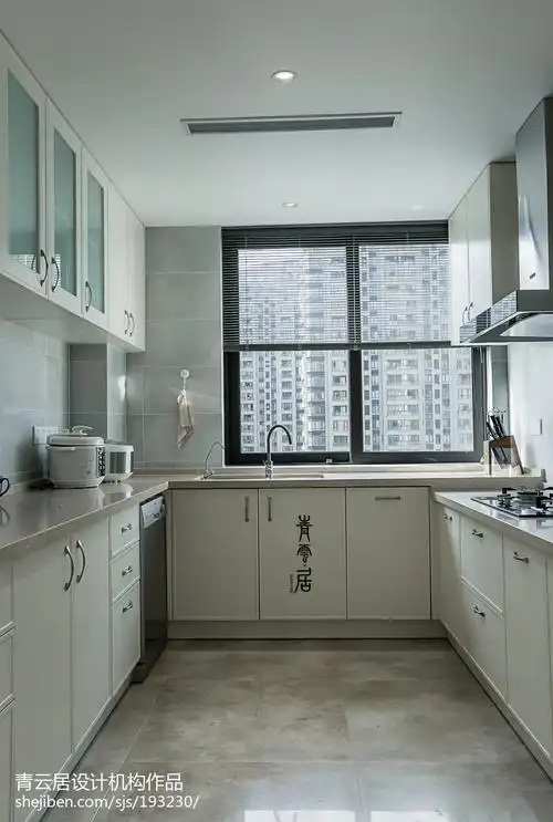 现代简约厨房装修效果图大全欣赏