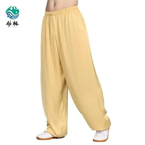 劲极太极男女春秋秋季灯笼裤高档武术训练练功太极服