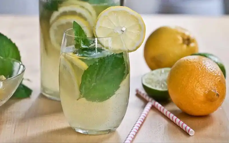 解暑的柠檬汽水做法没有比自己制作的更好喝的柠檬水了
