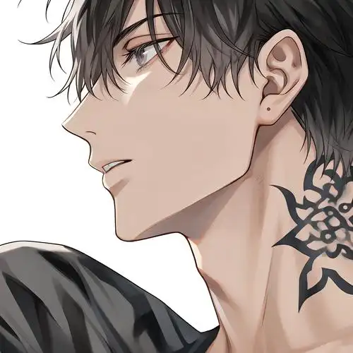 纹身男生头像💪