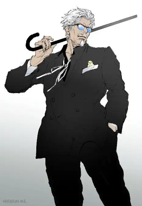 日本画师池玲文笔下的肯德基老爷爷