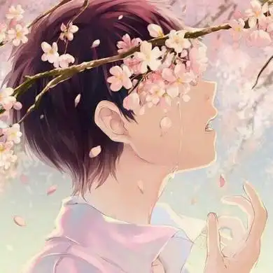 谁有哭泣的二次元情侣头像就是带哭的