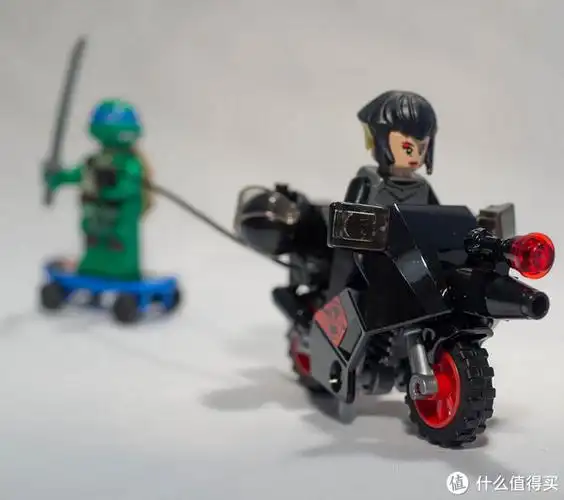 凑单品:lego 乐高 忍者神龟 79118 karai bike escape 卡莱机车逃亡