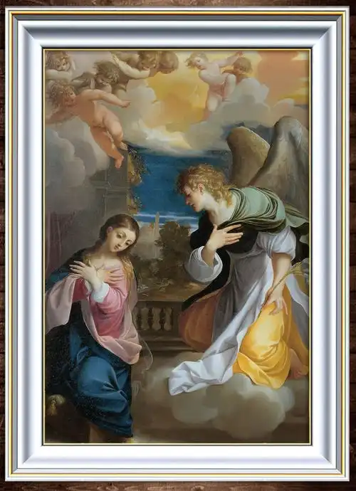 关键词:古典主义油画馆藏精品世界名画欧洲人物宗教圣经耶稣天使基督