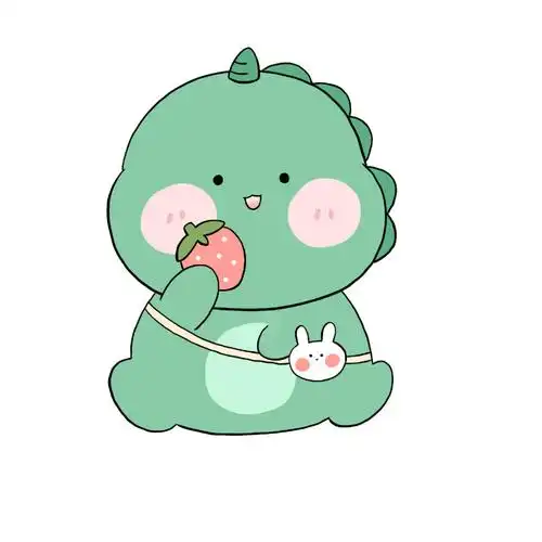 小恐龙可爱头像