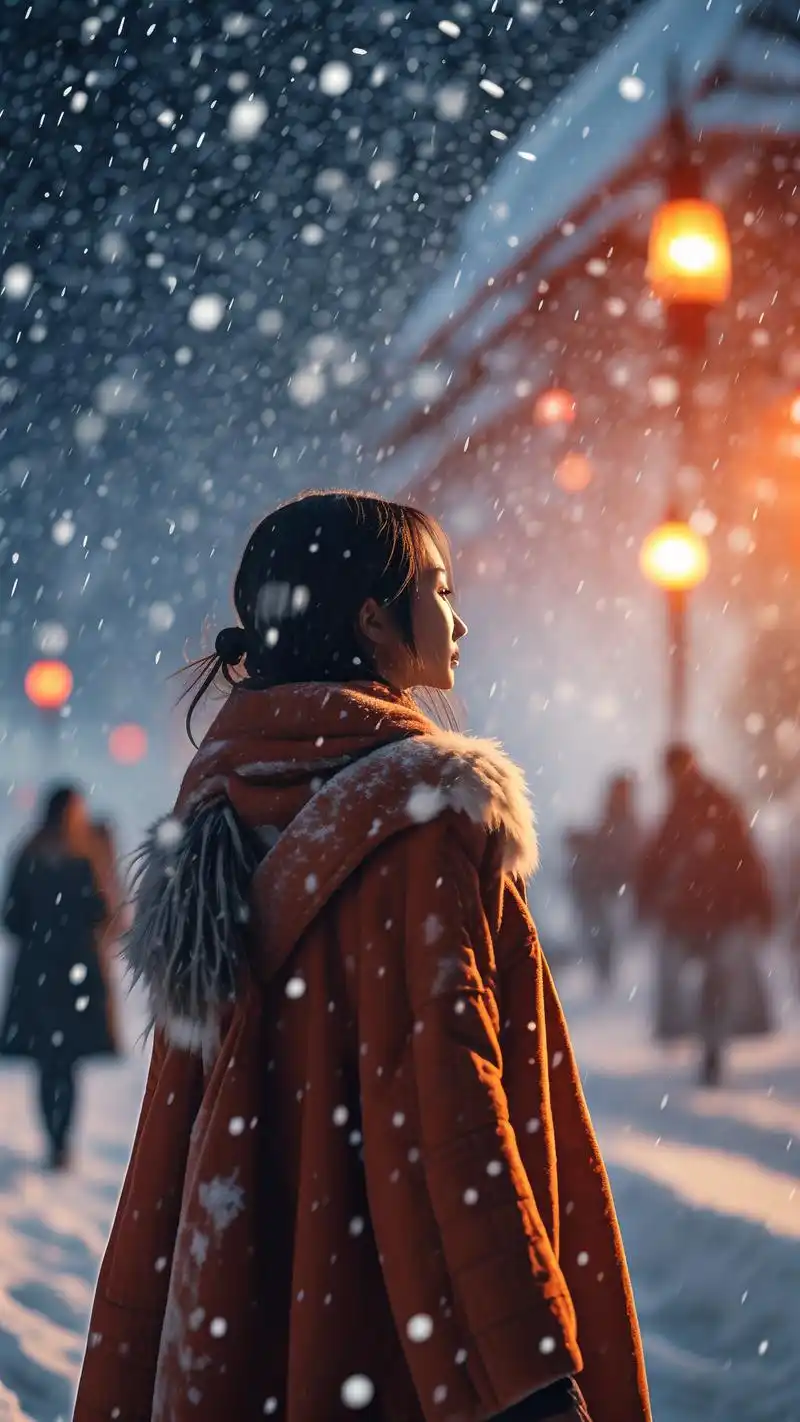 女生真实自然背影壁纸,每张都好爱93