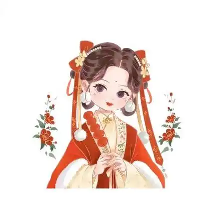 卡通女孩-花朵-冰糖葫芦小女孩-紫猫-奶瓶-星星-纸牌人-wondelland