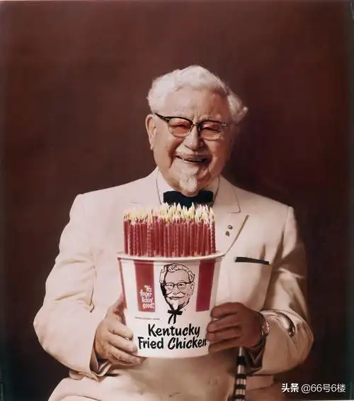 肯德基爷爷的真实人生:悲惨童年使得他从小学会了做炸鸡