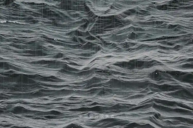 收集波浪海水亮晶晶清爽高山绿地风景水波纹壁纸