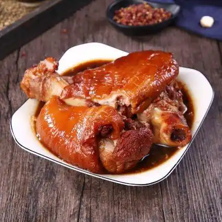 正宗整只2斤大肘子熟食五香肘子卤猪蹄扣肉1斤图片大全-邮乐官方驼揪