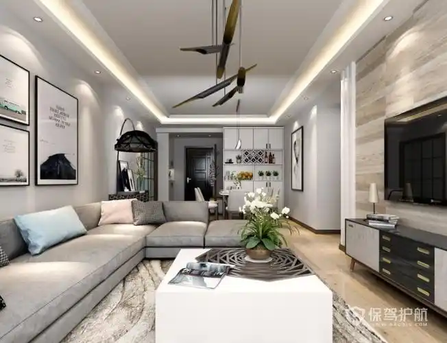 长方形的客厅餐厅一体如何装修?客厅餐厅一体装修好不好?