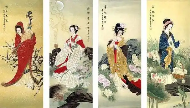 沉鱼落雁,闭月羞花,中国古代的四大美女,她们分别是谁?