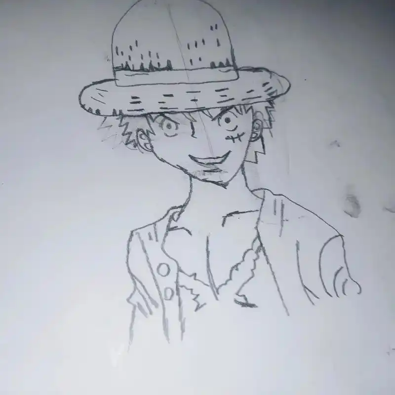 手绘 #动漫人物绘画 #画画使我快乐  - 抖音