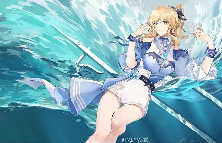 琴团长插画图片壁纸