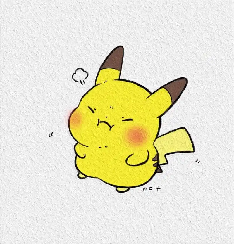 皮卡丘简笔画附教程 皮卡丘简笔画附教程