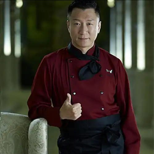 好先生孙红雷同款厨师服西餐厅长袖