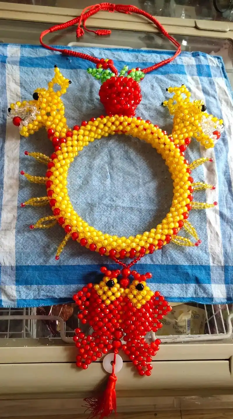 日常编盘龙锁,三岁,十五岁,#我的手工作品 ,国庆放假,每天 - 抖音