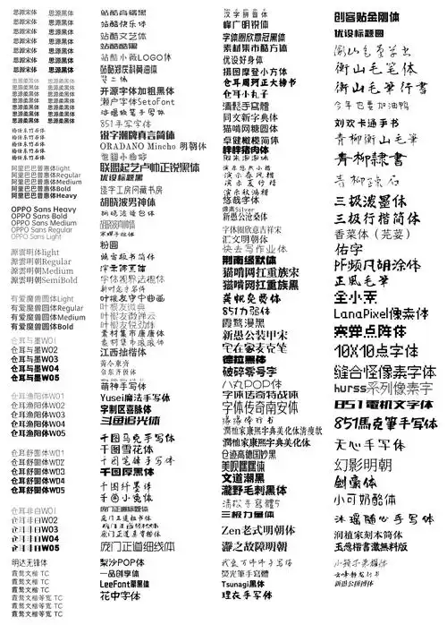 免费可商用字体预览图.png