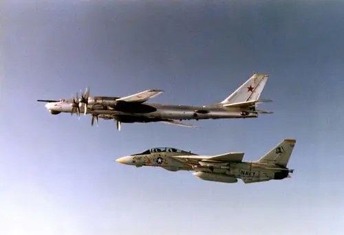 俄罗斯出动图96战略轰炸机进英国空域