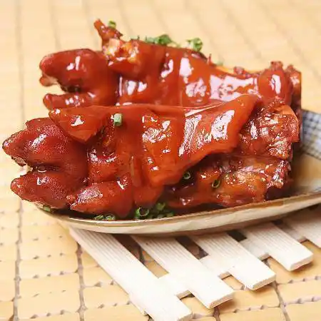 猪蹄熟食红烧猪蹄猪手猪脚猪爪卤味酱香肘280g图片大全-邮乐官方网站