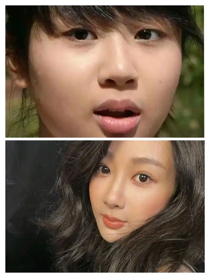 虞书欣,白鹿,赵露思,杨紫,出道前后对比照,感觉只有虞书欣和之前变化