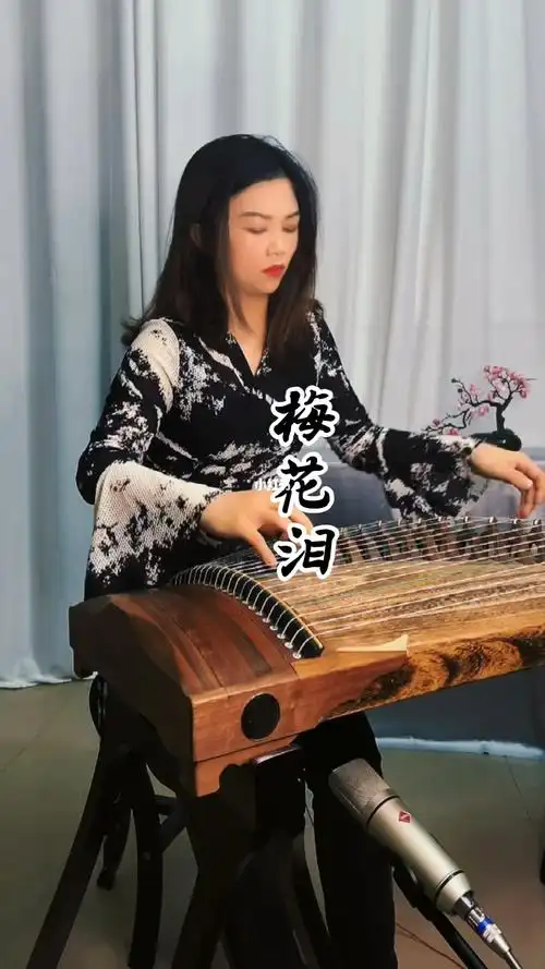 梅花泪  古筝版 #云菲菲  #古筝演奏
