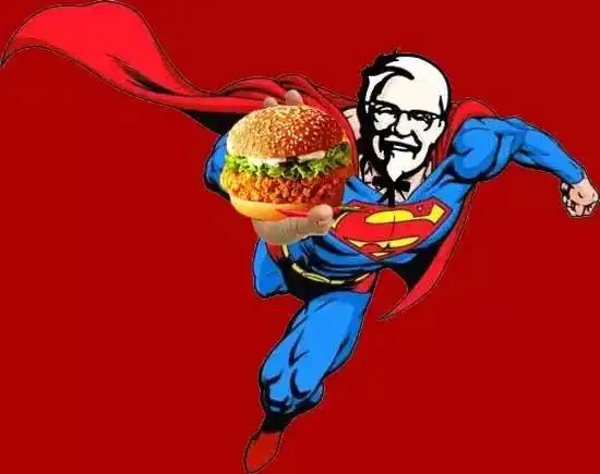 肯德基爷爷颜值回春引发网友惊世骇俗p图大战