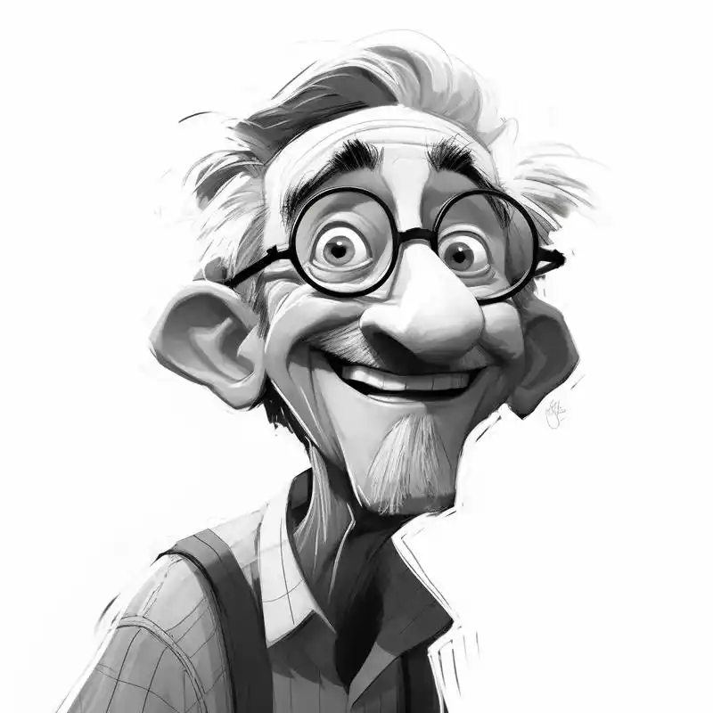 怪爷爷来咯丨拿图吱一声#画画 #二次元 # - 抖音