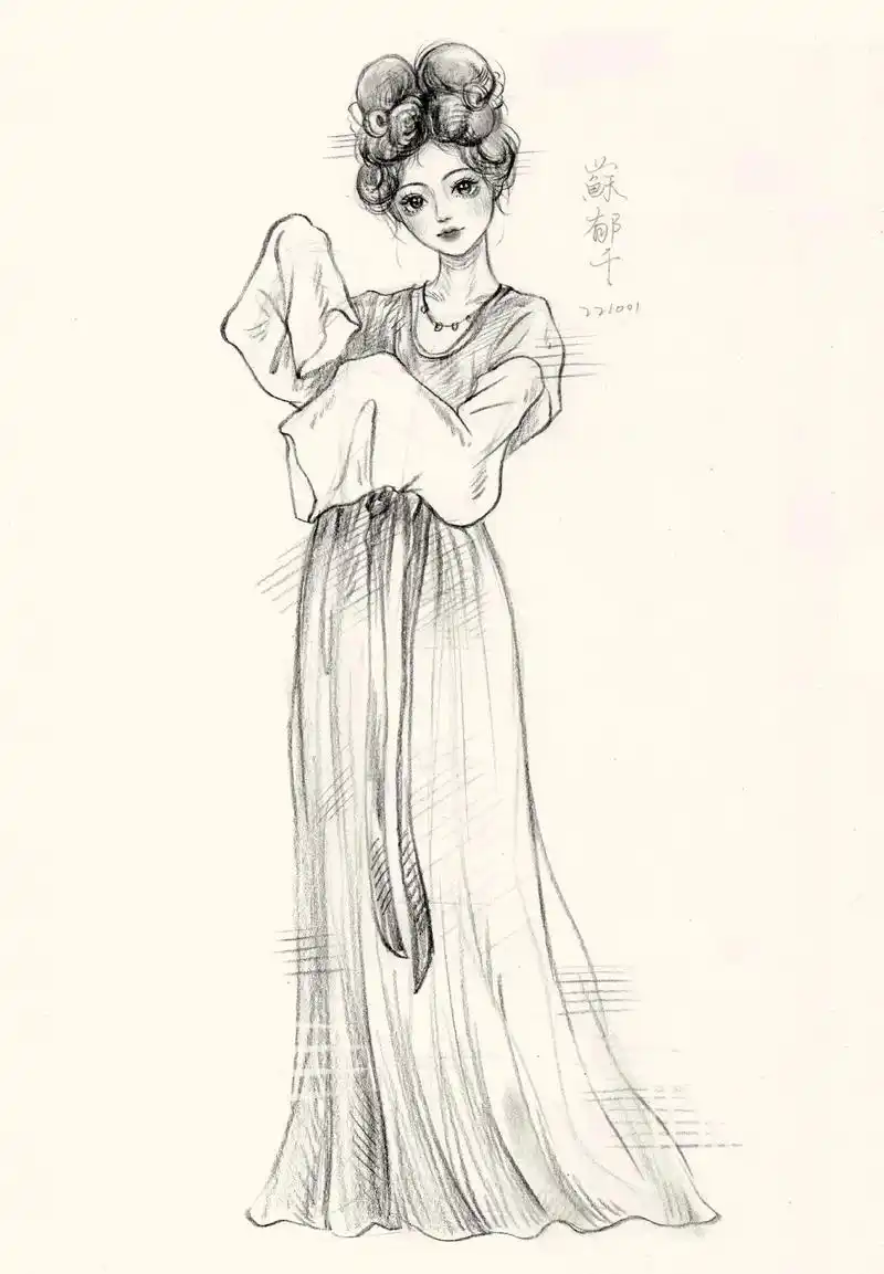 【漫画人物速写过程】