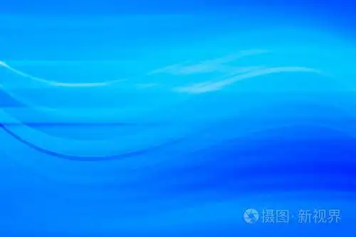 模糊的蓝色背景/渐变清新透明设计背景, 蓝色抽象壁纸