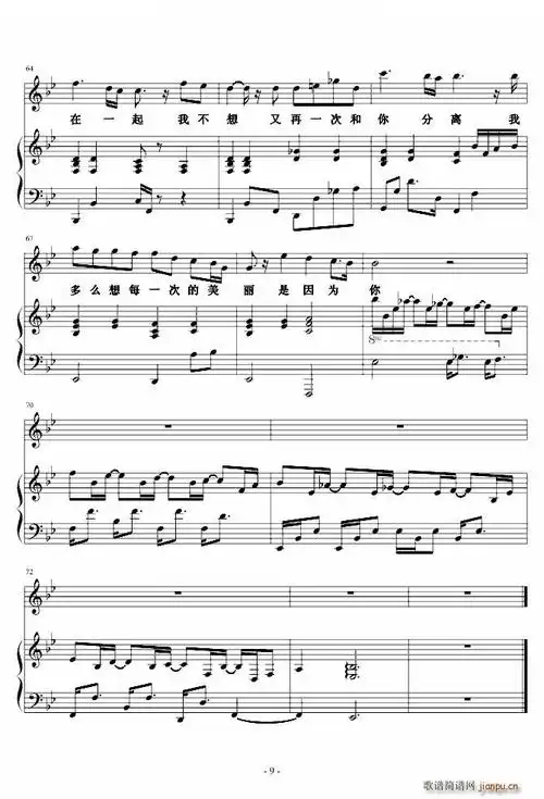 我可以(原版改编)- - 蔡旻佑 歌谱简谱网