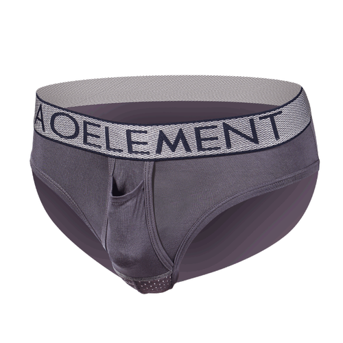 枪弹式分离内裤阴囊托冰丝男士三角裤衩精索静脉透气曲张u凸囊袋