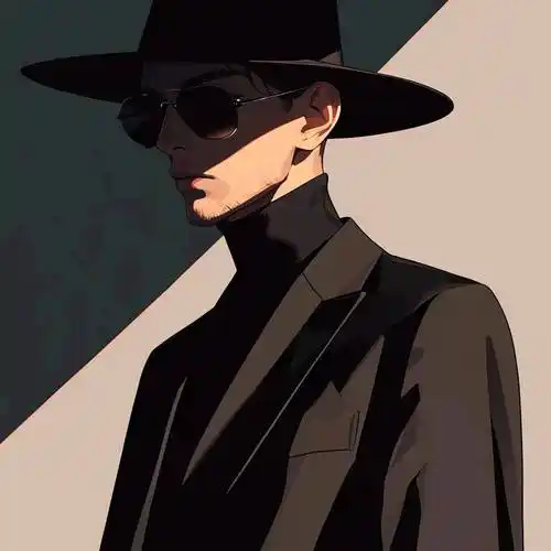 换上这个西装头像,你就是这条街最靓的仔