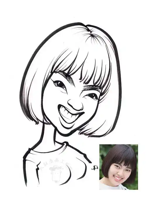 2015年大叔漫画工作室,以肖像漫画似颜绘为主题,开办成人培训课堂