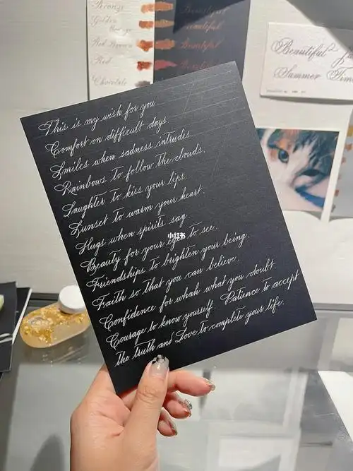 英文书法首次斯宾塞体长篇